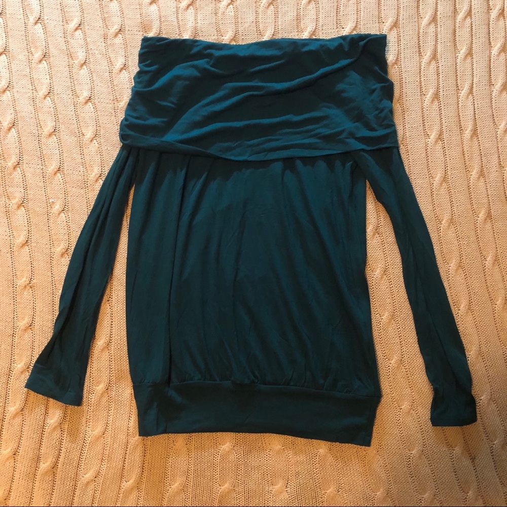 Off the shoulder top.